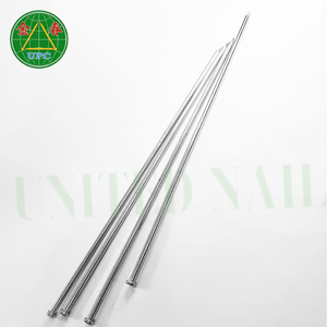 Clous en acier résistant à la corrosion longue durée tête ronde/plate à carreaux tige lisse pour la construction prix compétitifs Vietnam - Product Image 1