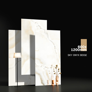 Carreaux de sol émaillés en porcelaine de marbre italien Granit chinois pour la maison Cuisine Style moderne Fonction de brique réfractaire Fabriqué en Inde - Product Image 1