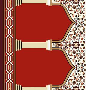 Free Samples Avior's Cotton Knee Prayer Mat Custom Mosque Carpet Machine Made for Comfort in India - Product Image 5