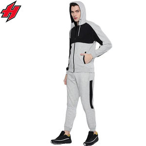 Conjuntos Deportivos Unisex de Primera Calidad 2024, 100% Algodón, Corte Ajustado, Logotipo Personalizado, Trajes para Correr Transpirables, Tallas Grandes, OEM, Tendencia - Product Image 2