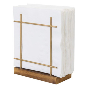 Vente chaude Designer Porte-Serviettes En Métal Intérieur Extérieur Cuisine Comptoirs Table À Manger Ambiance pour Fête Style De Vie - Product Image 4