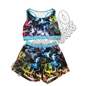 สปอร์ตบราวิ่งด้านหลังสำหรับผู้หญิงบราออกกำลังกายดีไซน์สีแห้งเร็วเสื้อโยคะ - Product Image 5