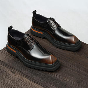รองเท้าหนังอ็อกซ์ฟอร์ดผู้ชาย คลาสสิก สำหรับงานทางการ  แบบผูกเชือก ทนทานต่อการสึกหรอ - Product Image 5