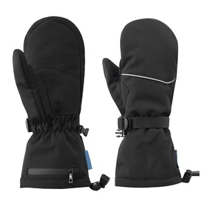 Premium Quality Hot Sale Waterproof Breathable Goat Skin Leather <b>Ski</b> Gloves with Customized Colors & Logo for Men - Product Image 1