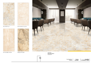 Baldosas de suelo Diseño moderno 60x120cm Baldosas digitales de cerámica 600x1200mm para baño Sala de estar - Product Image 3