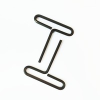 Kunci Allen Hex T-Handle Presisi Tinggi Torsi Besar Pegangan Stabil 3mm 4mm 5mm 6mm Langsung dari Pabrik