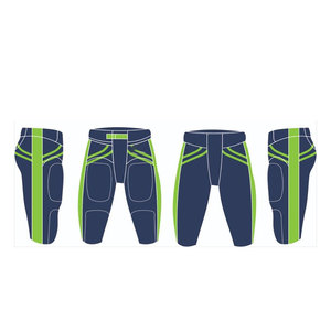 Conjuntos de camisetas de fútbol americano de sarga de aparejos hechos a medida, uniforme de fútbol americano de la mejor calidad al por mayor - Product Image 3