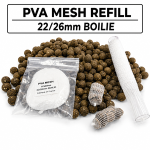 Malla de PVA para Recarga de Boilies 22/26mm, Malla de Pesca Soluble en Agua de 8m para Accesorios de Pesca de Carpa en Agua Dulce - Product Image 1
