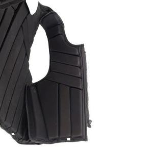 Unisex Neoprene Horse Riding Vest Sleeveless Zipper Closure Lightweight <b>Body</b> Protector Solid Black Equestrian Wear 2026 - Product Image 6