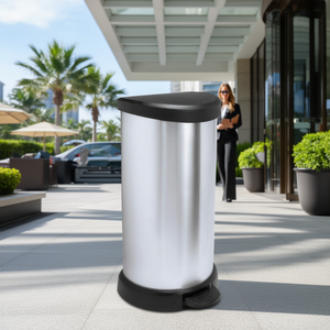 Poubelle (40Lt) DECO BIN Silver K181125KD88KK - Product Image 3