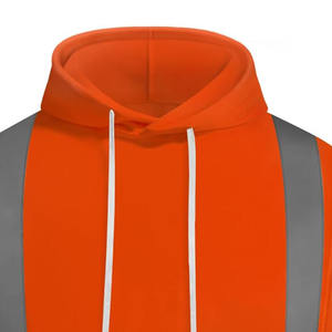 Blouson aviateur haute visibilité à logo doublé polaire imperméable trafic veste de sécurité réfléchissante haute visibilité fabriquée par les sports habillés - Product Image 2