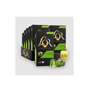 Cápsulas de Café L'OR Espresso Decaf Lungo Profondo, 10 Unidades, de los Mejores Granos de Café, para Servicios de Hotel y Programas de Café de Oficina - Product Image 1