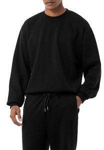 Conjunto Deportivo de Invierno para Hombre, 100% Algodón, Estilo Urbano, Sudadera + Pantalones Deportivos, Casual, Elegante, Personalizado, para Correr, Adulto - Product Image 2