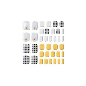 GLOSSYBLOSSOM PRO Real Gel Nail Sticker Happy Smile 2D Half-Hardened Manicure Quality Non-Soak-Off para salones - Product Image 1