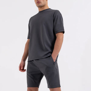 OM/ODM เสื้อยืดลายไอซ์สดชื่นแห้งเร็วเสื้อยืดสั่งทำลาย220gsm ไหล่สำหรับผู้ชายและผู้หญิง - Product Image 1