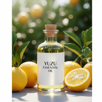 Huile essentielle de yuzu naturel pur pressé à froid huile d'agrumes de qualité thérapeutique pour les soins de la peau et le diffuseur d'aromathérapie