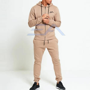 Chándal Deportivo Informal con Capucha para Hombre, Transpirable, de Alta Calidad, para Invierno, con Logotipo Personalizado, MOQ Bajo - Product Image 1