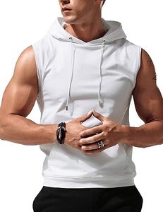 Chaleco deportivo sin mangas para hombre, camiseta sin mangas para entrenamiento de gimnasio, ropa deportiva transpirable de secado rápido para correr y entrenar - Product Image 2