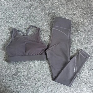 Conjunto de Yoga de 1/2 piezas para mujer, ropa deportiva para gimnasio, chándal deportivo de malla para entrenamiento, trajes de gimnasio para correr y Yoga - Product Image 1
