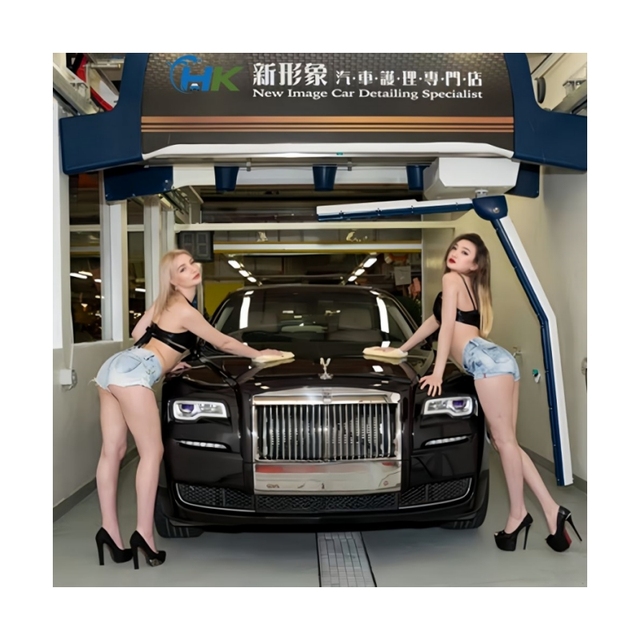 Factory direct sales, door-to-door delivery, 360 touchless high pressure fully automatic car wash machine for Agency
