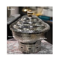 Chauffe-plats en aluminium Chauffe-plats de forme ronde de qualité supérieure du fabricant en Inde