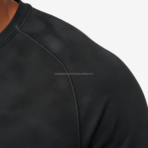 Camiseta Deportiva de Compresión Unisex Personalizada, Cuello Redondo, Manga Corta, Ajuste Ceñido, para Entrenamiento, Deporte, Atlética, Ligera - Product Image 4