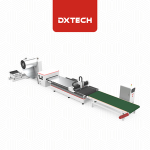 Máquina de corte por láser de fibra alimentada por bobina de nivelación y desbobinado de aleación de titanio de alta precisión serie FC para maquinaria agrícola - Product Image 6