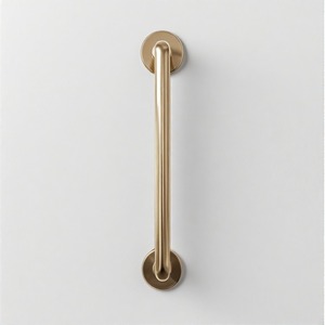 Manija de puerta VerveGrip Luxe Touch Imperial Elegance de latón macizo con acabado dorado antiguo para interiores Premium - Product Image 6