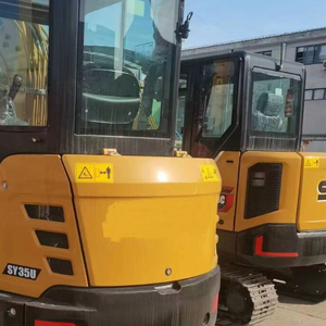 Mini excavadora sobre orugas 2025 SY35U, peso de 4 toneladas con motor original, equipo de acuicultura - Product Image 3