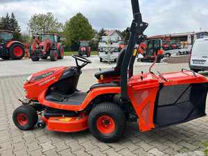 เครื่องตัดหญ้าแบบนั่งขับ Kubota GR1600 มือสองคุณภาพดี พร้อมที่ตักด้านหน้าแบบรถแทรกเตอร์ เครื่องยนต์ เกียร์ ปั๊มเกียร์ อะไหล่ รับประกัน 2 ปี - Product Image 6