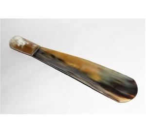 Luxury <b>Shoe</b> Care Accessories: Hand-<b>Polished</b> Buffalo Horn Shoehorns For Retailers - Product Image 1