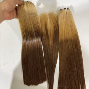 <b>Top</b> Quality <b>Silky</b> Straight Wholesale Raw Unprocessed Virgin Human Vietnamese Hair Bulk Hair Extensions - Product Image 2