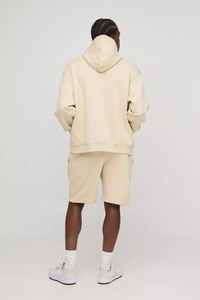 Chándal corto oficial con capucha de gran tamaño para hombre de alta calidad, ropa informal transpirable de primera calidad, chándal para M - Product Image 3