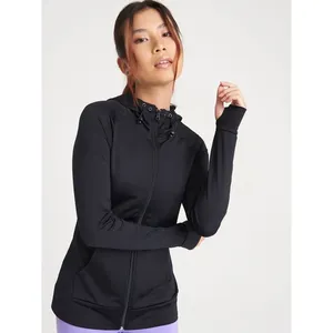 Sweat-shirt à capuche contrastant Girlie Cool Zoodie, vêtements de sport pour femmes, sweats à capuche et sweats-shirts promotionnels - Product Image 5