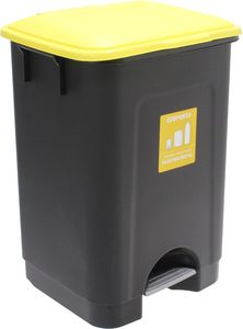Cestino a pedale giallo 35L (Mader 06030) - Product Image 1
