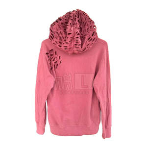 Sudaderas con capucha desgastadas para hombre de mejor diseño 100% algodón básico temporada de invierno cuello con capucha de alta calidad - Product Image 2