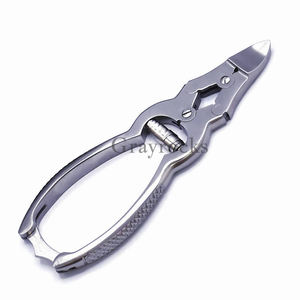 Coupe-ongles professionnel en acier inoxydable à usage intensif Coupe-ongles à ouverture large et pointue - Product Image 3