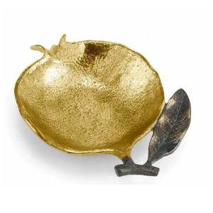 Cuenco para servir de metal decorativo de latón moderno, perfecto para aperitivos, frutas secas, uso en hoteles y restaurantes, disponible a precio mayorista - Product Image 3