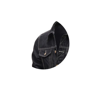 Premium haute qualité hommes hiver Denim veste Slim Fit mode Streetwear vêtements d'extérieur respirant séchage rapide déchiré Style Durable - Product Image 4