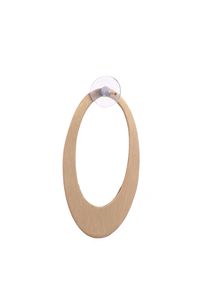 New Vintage <b>Earrings</b> Fashion Jeweler Extravagant Big Circle <b>Gold</b> Silver <b>Plated</b> Brass <b>Hoop</b> <b>Earrings</b> - Product Image 6