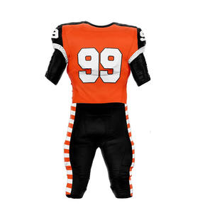 Uniforme de Fútbol Americano Elástico para Entrenamiento, Servicio OEM, Nuevo Diseño, Malla con Impresión Digital, Color y Logotipo Personalizados, Unisex para Adultos - Product Image 2