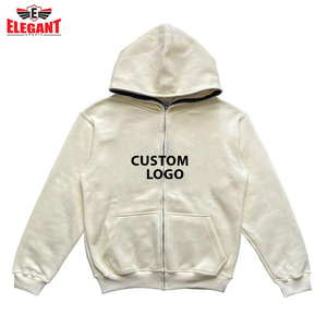 Superbe qualité Full Face Zipper Hoodies pour hommes Transfert de chaleur par Elegant Sports à la mode pour l'hiver - Product Image 3