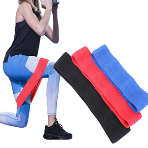 Latex & Rubber Hip <b>Circle</b> Resistance Bands Long Workout Training Bands for Booty & Glutes Non-Slip <b>Fitness</b> Loop - Product Image 5