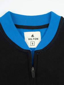 Vente en gros bas prix de vestes pour hommes de qualité supérieure veste à col bombardier en coton polaire super chaude avec fermeture éclair - Product Image 2