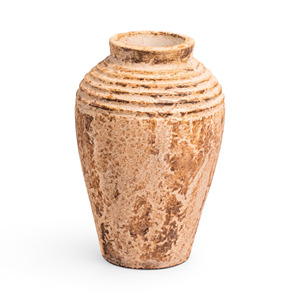 Vase de table en céramique fait main, poterie rustique en terre cuite pour la décoration intérieure - Product Image 2