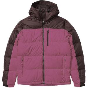 <b>Black</b> Hooded Eco-Friendly Breathable Windproof High Quality Puffer <b>Jacket</b> Keep Warm <b>Men's</b> Winter Vintage Style - Product Image 1