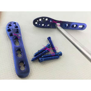 Placas LCP Distal Fibula 2,7mm/3,5mm L + R con tornillos Lote 112 piezas - Product Image 1