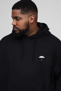 Tendance Hiver 2025 : Sweat à Capuche Homme Oversize Grande Taille en Polaire Brodé et Imprimé avec Poches, Coton Épais de Qualité, Logo Personnalisé - Product Image 3