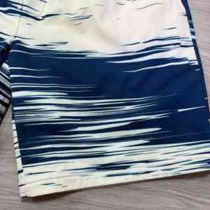 2025 vente en gros hommes longueur genou Baggy Shorts OEM personnalisé Streetwear sublimation imprime 100% coton tissé Logo avant Position - Product Image 3