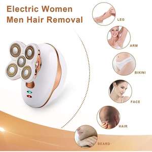 Épilateur électrique rechargeable portable pour femmes, tondeuse humide/sèche pour les jambes, les aisselles, la zone du bikini, rasoir sans fil indolore pour la voiture - Product Image 6